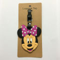 Lovely Disney Anime Mickey Minnie Luggage Tag Suitcase ID Addres Holder Baggage Boarding Tags Portable Label. 