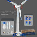 1 Wind Large Windmill Kit Set Turbine Model Simulation Toy Science Children's Toys High Quality Durable Reliable Easy to Install. 