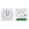 Mini Smart Switch Wall Panel Switch Wireless Smart Switch Light with Remote Control Mini Relay Receiver Home Led Light Lamp Fan. 