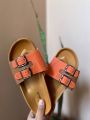 New Double Belt Design Slipper For Summer (Women) - Fashion | Slippers For Women | Women'S Innerwear |. 