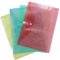 My Clear Bag 9c (Soft) / My Clear File / Button File / Documents Carrier File (04 Pieces Price). 