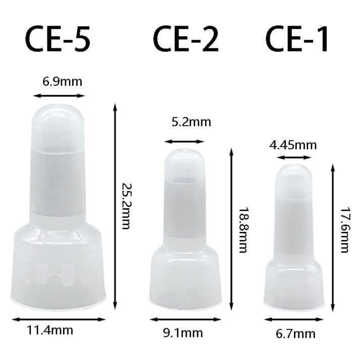 CE1%20CE2%20CE5%20%20Closed%20End%20Crimp%20Caps%20End%20Wire%20Connector%20Nylon%20Crimp%20Caps%20Cable%20Terminals%2022-16%2016-14%2012-10%20AWG%20-%20Image%202