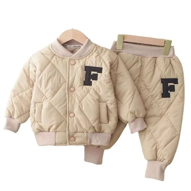 2024%20winter%20baby%20boy's%20cotton%20jacket%20set%20-%20Image%203