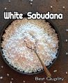 White Sabudana (Sago) - 500 Gm Pack Kitchen Essential Carbohydrate Ingredient. 
