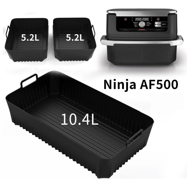 Hot%20Rectangle%20Air%20Fryer%20Silicone%20Liners%20for%20Ninja%20DZ071/AF500UK%20Air%20Fryer%20Basket%20Replacement%20Dishwasher%20Safe%20Air%20Fryer%20Liners%20-%20Image%206