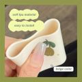 USB Cable Protection For iPhone 15 14 18W 20W Original Charger Protector Cover Green Flowers Protective Data Line Spiral Winder.