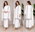 Elegant Women 2PC Dress – Stylish Lace Design Suit. 