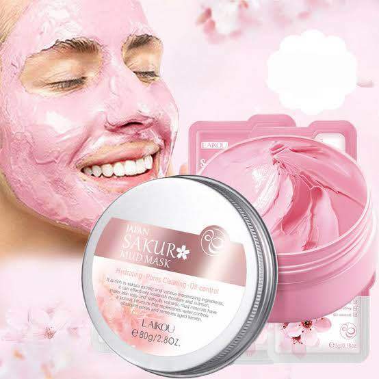 Laikou Japan sakura Mud Mask-80g