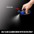 [Upgrade] High Quality Golf Club Cleaning Bottle Brush Portable Squeeze Water Jet Ejector Golf Accessories. 