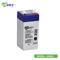 Lead Acid Battery 4V 4Ah Sealed Battery For LED Light Small Weight Scales Toy Car.