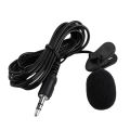 Lavalier 3.5mm Mini Microphone USB Condenser Professional Microphone For Phone Laptop PC Computer Lapel Clip-on Type C Micro Mic.