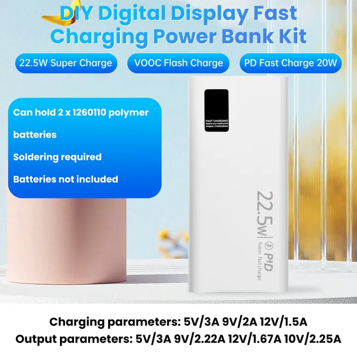 Ultra-big%20Capacity%20DIY%20Power%20Bank%20Shell%205V%209V%2012V%205A%20USB%20PD%2022.5W%20Type-C%20Super-Charge%20VOOC%20Battery%20Cells%20-%20Image%203