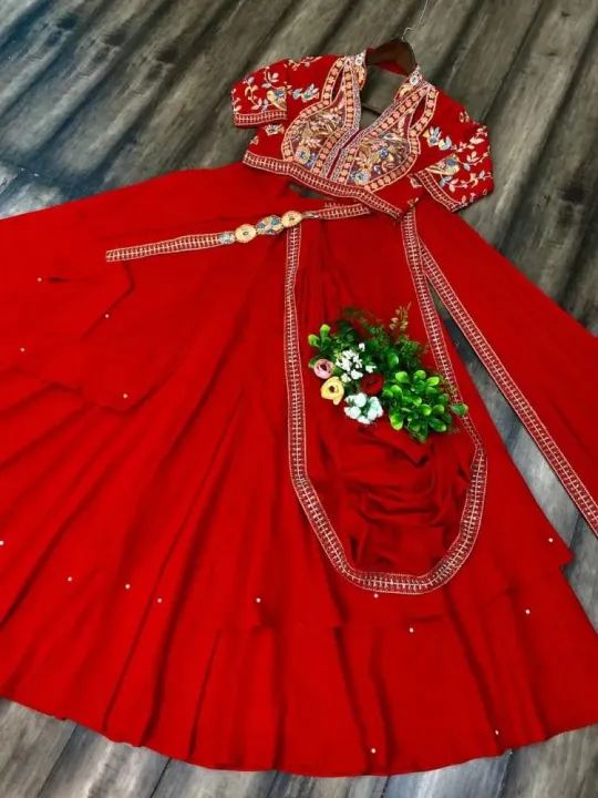 saree model frock