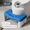 1Pc Toilet Stool for Bathroom, Comfort Toilet Stool for  Kids Pregnant Women, Squatting Aid Footstool, Anti Slip Thickening. 