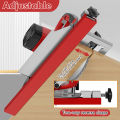 Adjustable Circular Saw Track Guide Aluminum Alloy Cutting Machine Cushion Base Plate for Woodworking Cutting and Milling. 
