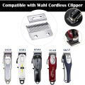Professional Replacement Clipper Blades 2 Holes Adjustable Hair Clippers Blades Compatible with WAHL Cordless Hairdressing Tools. 