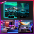 RGB LED Strip Lights 3535 Bluetooth APP IR Remote Control USB 1M 2M 3M 5M 10M 15M 20M 30M Festival Deco Backlight For Home. 