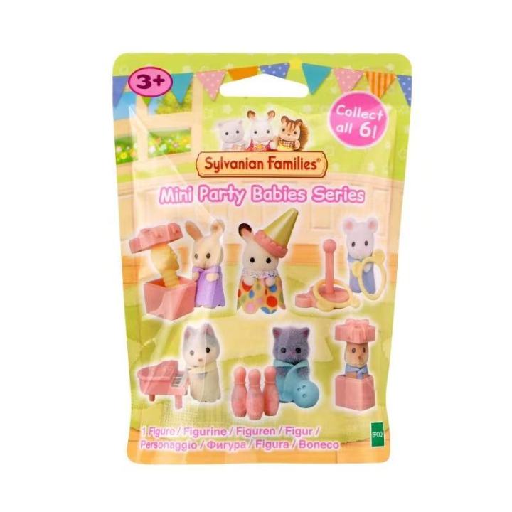 Sylvanian Families Toys Girl Toy Kitchens Mini Baby Party Blind Bags Dolls for Girls Miniature Food Children's Kitchen Ternuries