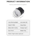 Bicycle Warning Taillight 8 Light Modes Type-c Charging Road Bike Taillight High Brightness Bike LED Lamp Bicycle Rear Lights. 