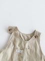 2pcs Baby Suits Newborn Boy Clothes Summer Short Sleeves Stripe Baby Tops with Jumpsuit Two Piece Sets 0-2yrs.