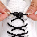 Elastic Laces No Tie Shoe Laces Shoes Round Shoelaces for Sneakers Without Ties Kids Adult Quick Shoe Lace Bands.