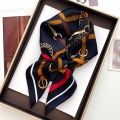 Luxury 70*70cm Square Scarf for Women Soft Satin Neckerchief Female Hair Bands Elegant Ladies Bag Ribbon Headband Bandana Shawl. 