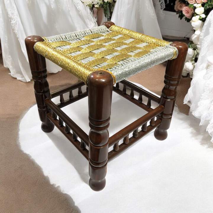 Wooden Classic Stools Special | Daraz.pk