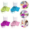 Paint Brush Cleaner With Drain Button Automatic Water Circulation Paint Brush Cleaning Machine Cleaning Bucket Art Tools. 