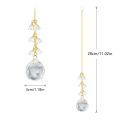 2pcs Lily of the Valley Sun Catcher Crystal Sun Catcher Car Hook, Car Pendant, Flower Bead Pendant, Room Decor, Home Decor.