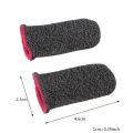 Mobile Gaming Finger Sleeve Anti-Sweat Finger Cover For PUBG Mobile Game Silver Fiber Touchscreen Gamer Thumb Protector 10pcs. 