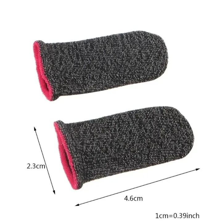 Mobile%20Gaming%20Finger%20Sleeve%20Anti-Sweat%20Finger%20Cover%20For%20PUBG%20Mobile%20Game%20Silver%20Fiber%20Touchscreen%20Gamer%20Thumb%20Protector%2010pcs%20-%20Image%205