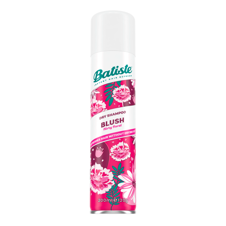 Batiste Dry Shampoo Blush Fragrance Absorb Oil Between Washes Waterless Shampoo 200 ml