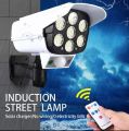 Solar monitoring lamp / dummy cctv camera / motion sensor solar charging light. 