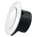 75-200mm ABS Tuyere Ceiling Air Supply Mountable HOT AIR Vent Grille Cover Easy Diffuser Home Improvement Supplies Accessories. 
