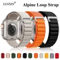 Alpine Loop Strap for Apple Watch Band Ultra 2 49mm 46mm 44mm 40mm 45mm 41mm 42mm 38mm Nylon Bracelet iWatch 10 9 8 7 6 SE Band. 