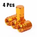 4 Pcs Car Tire Valve Cover Aluminum Alloy Car Wheel Tire Valve Caps For Automobiles Trucks Motorcycles Bikes. 