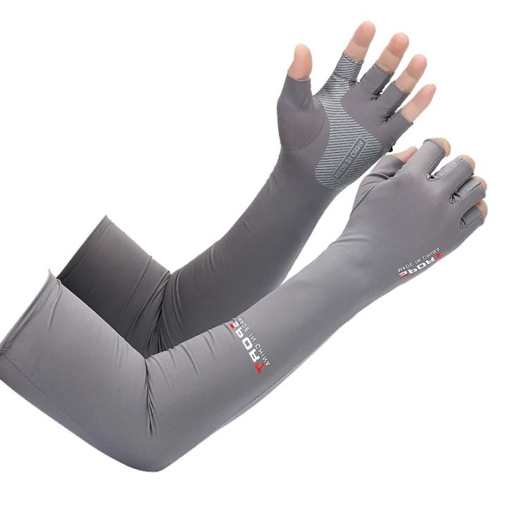 1Pair%20Sport%20Arm%20Sleeves%20Cycling%20Running%20Fishing%20Climbing%20Arm%20Cover%20Sun%20UV%20Protection%20Ice%20Cool%20Sleeves%205%20Finger%20Cuff%20-%20Image%206