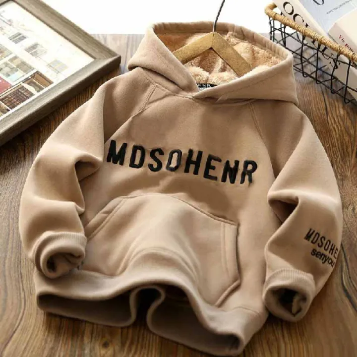 2024%20Winter%20Kids%20Hoodies%20Boys%20Girls%20Fashion%20Letter%20Sweatshirts%20Teen%20Thicken%20Plus%20Velvet%20Warm%20Coats%20Children%20Autumn%20Clothing%20-%20Image%204