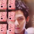 Non Piercing Magnetic Stud Earrings For Men & Women Black Color Magnet Earrings. 
