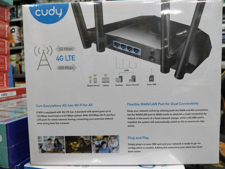 Cudy%20LT400%204G%20300%20Mbps%20Sim%20Supported%20Wireless%20Router%20-%20Image%202