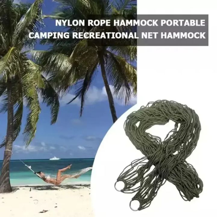 Portable%20Garden%20Outdoor%20Thickened%20Nylon%20Rope%20Hammock%20Indoor%20Mesh%20Hammock%20Portable%20Simple%20Hammock%20Swing%20Chair%20-%20Image%204