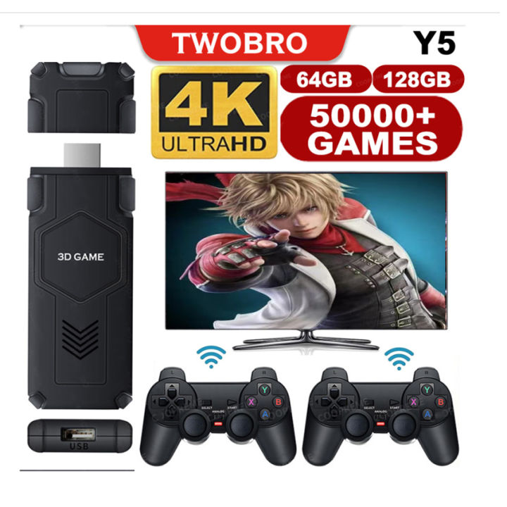 Y5%20Retro%20TV%20Game%20Stick%202.4G%20Wireless%20Controller%204K%20HD%20Video%20Game%20Console%20Support%20Multiplayer%20PS1%20Family%20Portable%20-%20Image%204