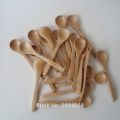 10pcs/Set Wooden Honey Spoon Ecofriendly Household Tableware Bamboo Kitchen Condiment Scoop Coffee Spoon Dessert Spoon Teaspoon.