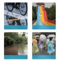 DH home Eva Korean-style fashion rain coats female raincoat-men's rain coat motorcycle raincoat increase thickness multiple use. 
