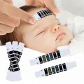 10/20Pcs Forehead Head Strip Thermometer Water Milk Thermometer Fever Body Baby Child Kid Test Temperature Sticker Baby Care. 