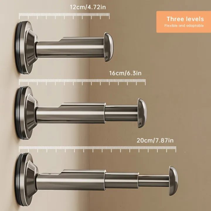1/2pcs%20Hanger%20Storage%20Rack%20-%20No%20Drill%20Suction%20Cup%20Installation,%20Retractable%20&%20Adjustable%20for%20Home%20&%20Office,%20Durable%20Space-Saver%20-%20Image%205