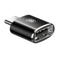 Baseus mini USB female to type - C male adapter converter. 