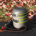 Ultralight Camping Pots Cookware Set Portable Outdoor Cooking  Tableware for Hiking Trekking Picnic Fishing Mountaineering. 
