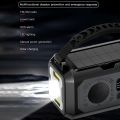 12000mAh Emergency Weather Radio with 2 Solar Panels Hand Crank Radio AM/FM/NOAA Weather Radio Reading Lamp for Outdoor Survival. 