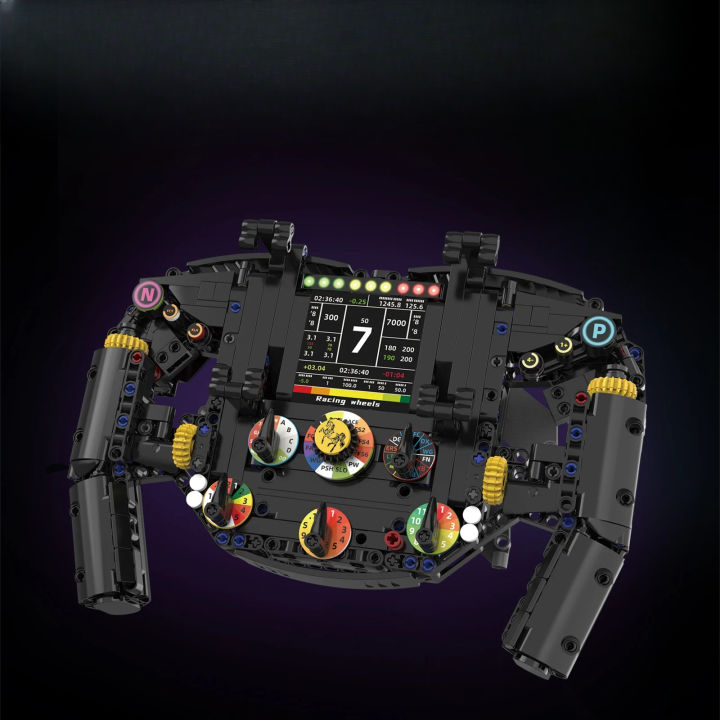 Steering%20Wheel%20Building%20Blocks%20Simulation%20Racing%20Wheels%20Model%20Mobile%20Phone%20Holder%20Kid%20Assembly%20Toy%20Creative%20Xmas%20%20833PCS%20-%20Image%207